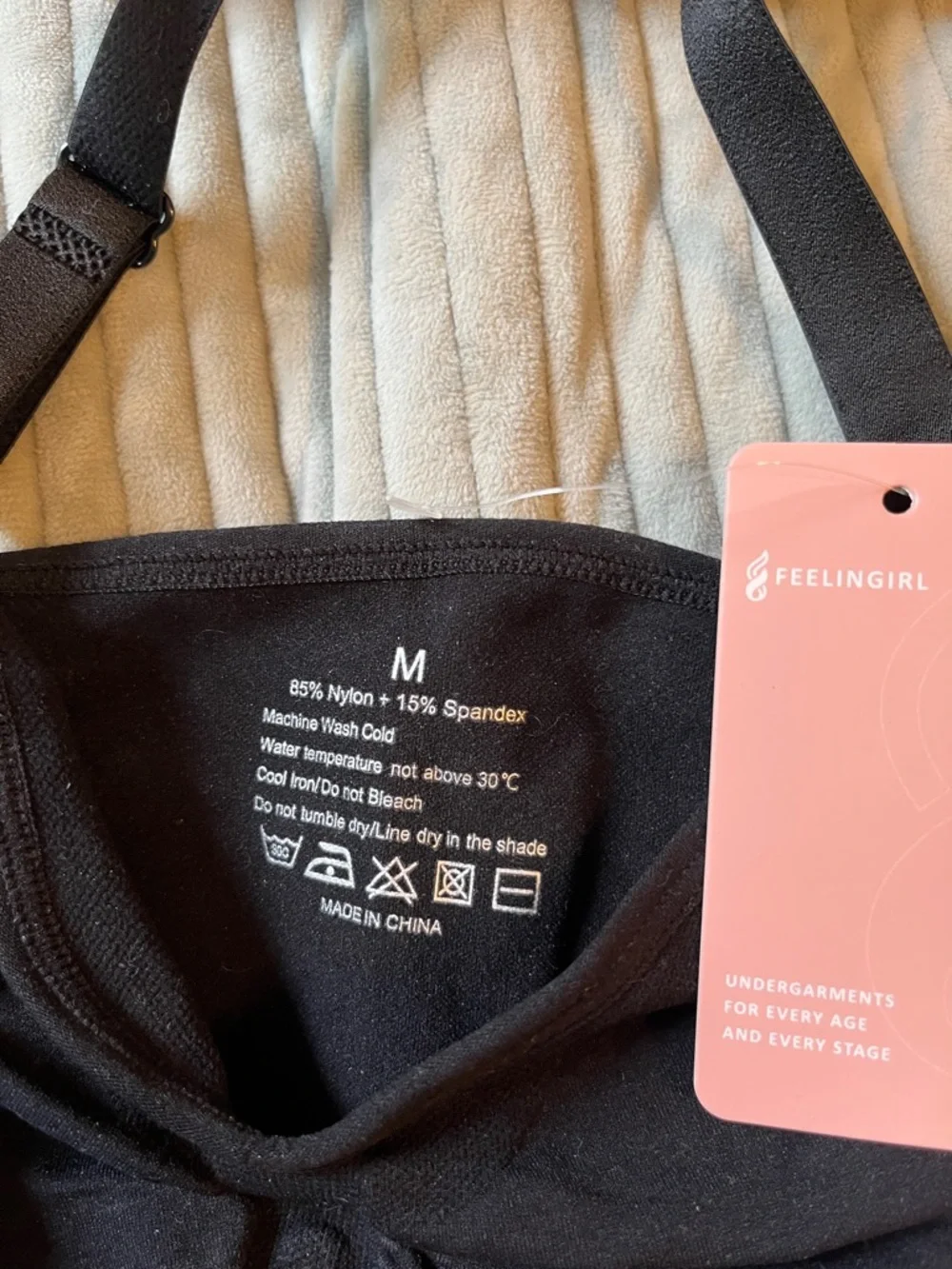 Everyday Soft Cup Bralette in Black, Hot Pink, and Nude- Set of 3 - Picture 4 of 7